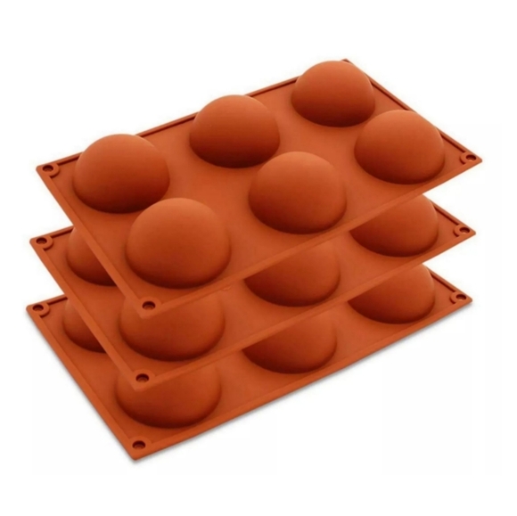 3 Pack Silicone Baking Mold Pans - Picture 2 of 16